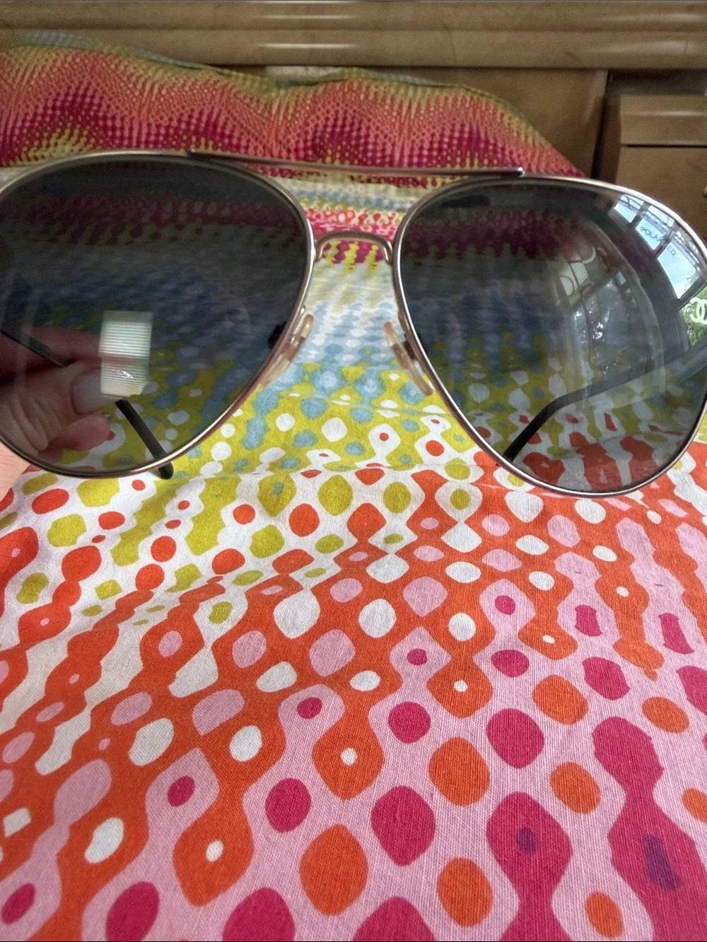 CHANEL PILOT SUNGLASSES - Picture 7 of 10